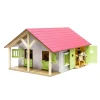 Ecurie de 2 boxes en bois pour chevaux (1:24) - Kids Globe Horses