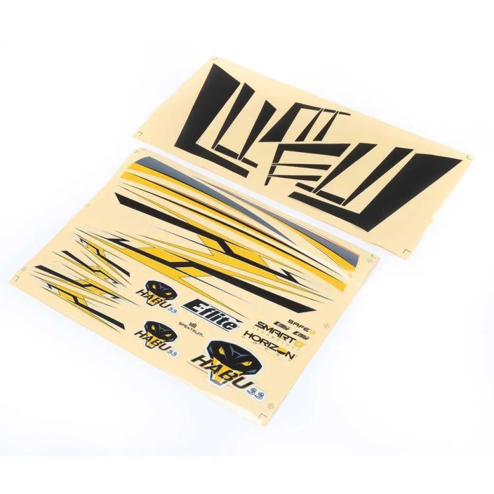 E-flite - Decal Sheet - Habu SS 70mm - E-flite