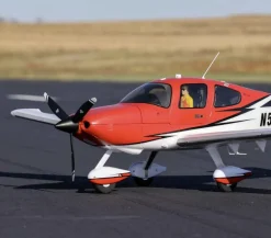 Eflite Cirrus SR22T Rouge V2 1.5m BNF Basic - E-flite