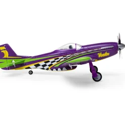 E-Flite UMX P-51D Voodoo BNF Basic 493mm avec AS3X et SAFE Select - E-flite