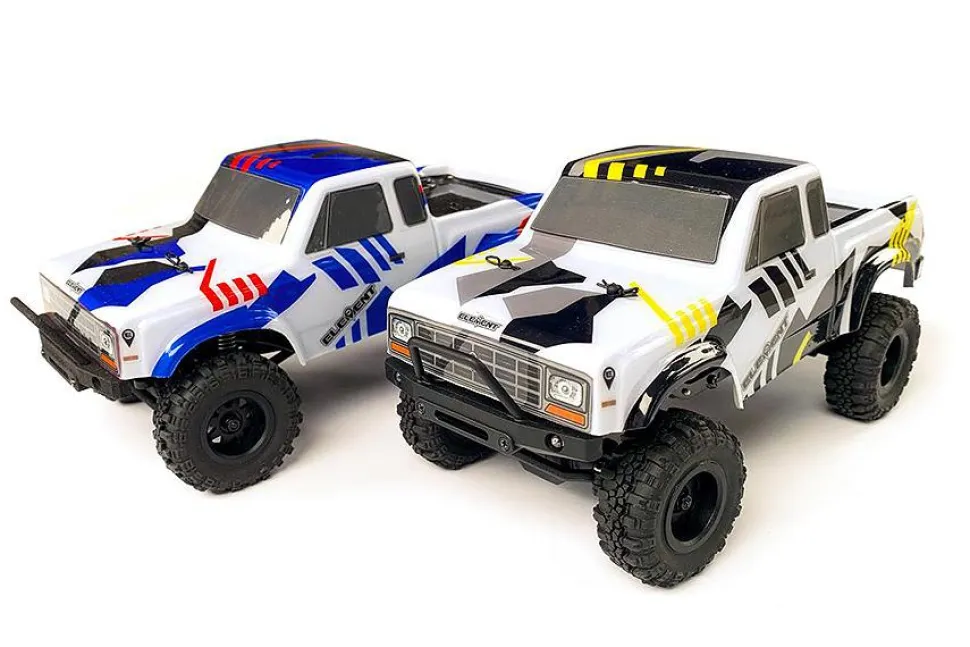 Element RC Enduro24 Sendero Trail Truck Rtr - Rouge/Bleu - Element by Associated