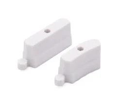 Elements de rail en plastique blanc pour piste turbo Racing (50 pcs) - Turbo Racing