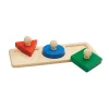 Encastrement 3 formes - Méthode Montessori - Plan Toys