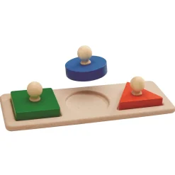 Encastrement 3 formes - Méthode Montessori - Plan Toys