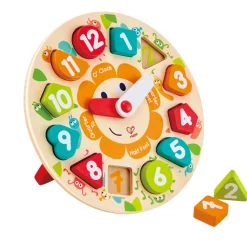 Encastrement en bois : Horloge Chunky - Hape