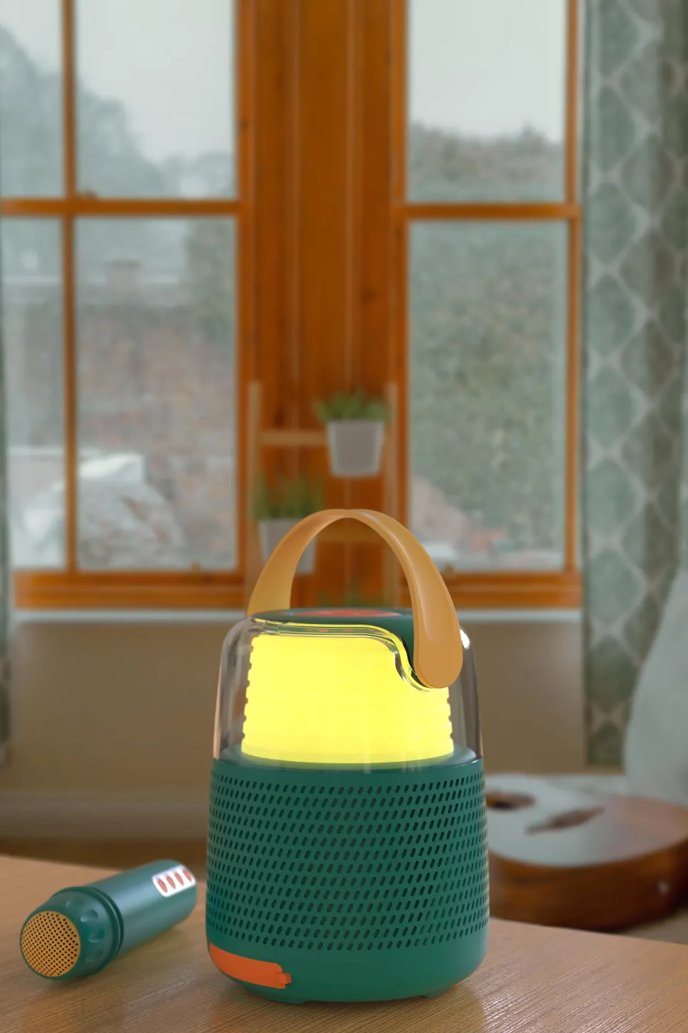 Enceinte lumineuse avec micro Ks-80 - Mob