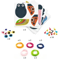 ENFILAGE : Bèbêtes en fils chenilles - Djeco