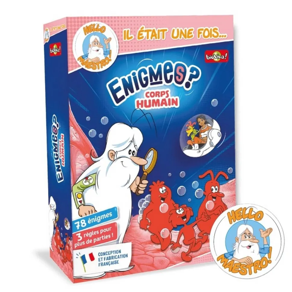 Enigmes - Il était une fois … corps humain - Bioviva
