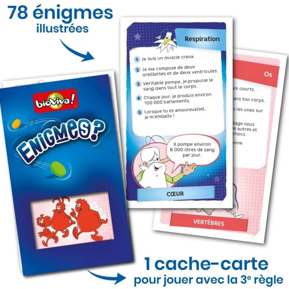 Enigmes - Il était une fois … corps humain - Bioviva