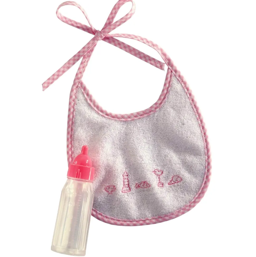 Ensemble bavoir et biberon pour poupée 42-46 cm - Gotz