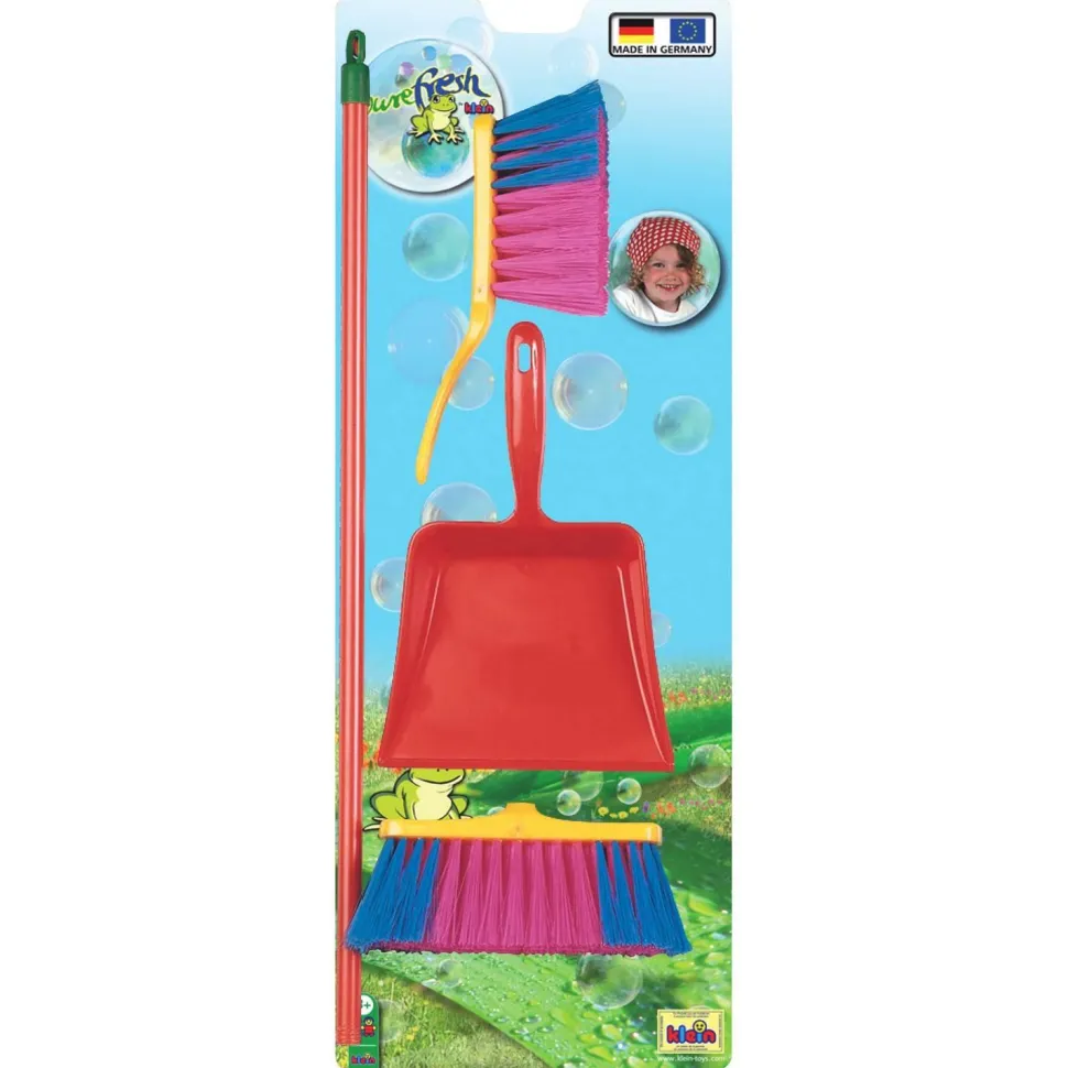 Ensemble de ménage : Balai, pelle et balayette - Klein
