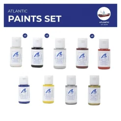 Ensemble de Peintures Maquette: Bateau Remorqueur Atlantic - Artesania