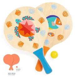 Ensemble de raquettes de plage : Sea - Djeco