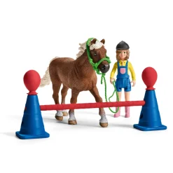 Entraînement d'agility pour poney - Schleich