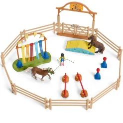 Entraînement d'agility pour poney - Schleich