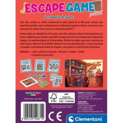 Escape Game Pocket - Le magasin de jouets - Clementoni