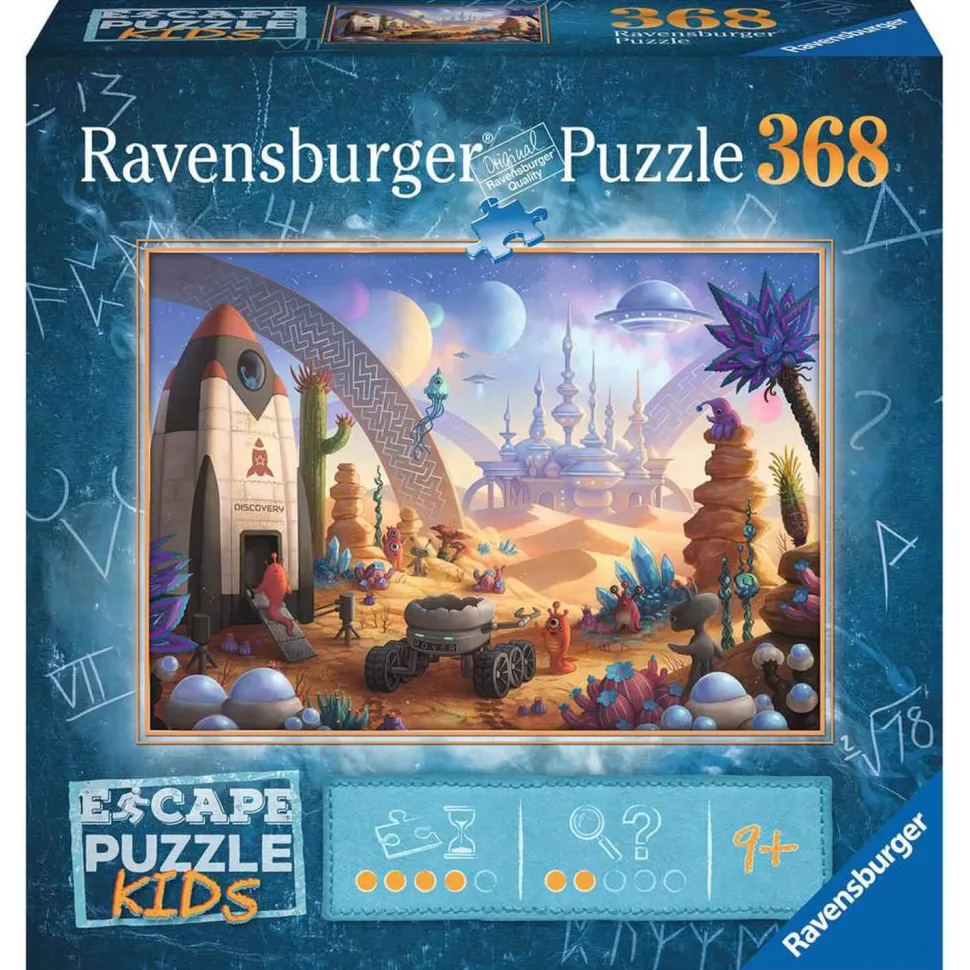 Escape puzzle Kids 368 pièces : La mission spatiale - Ravensburger
