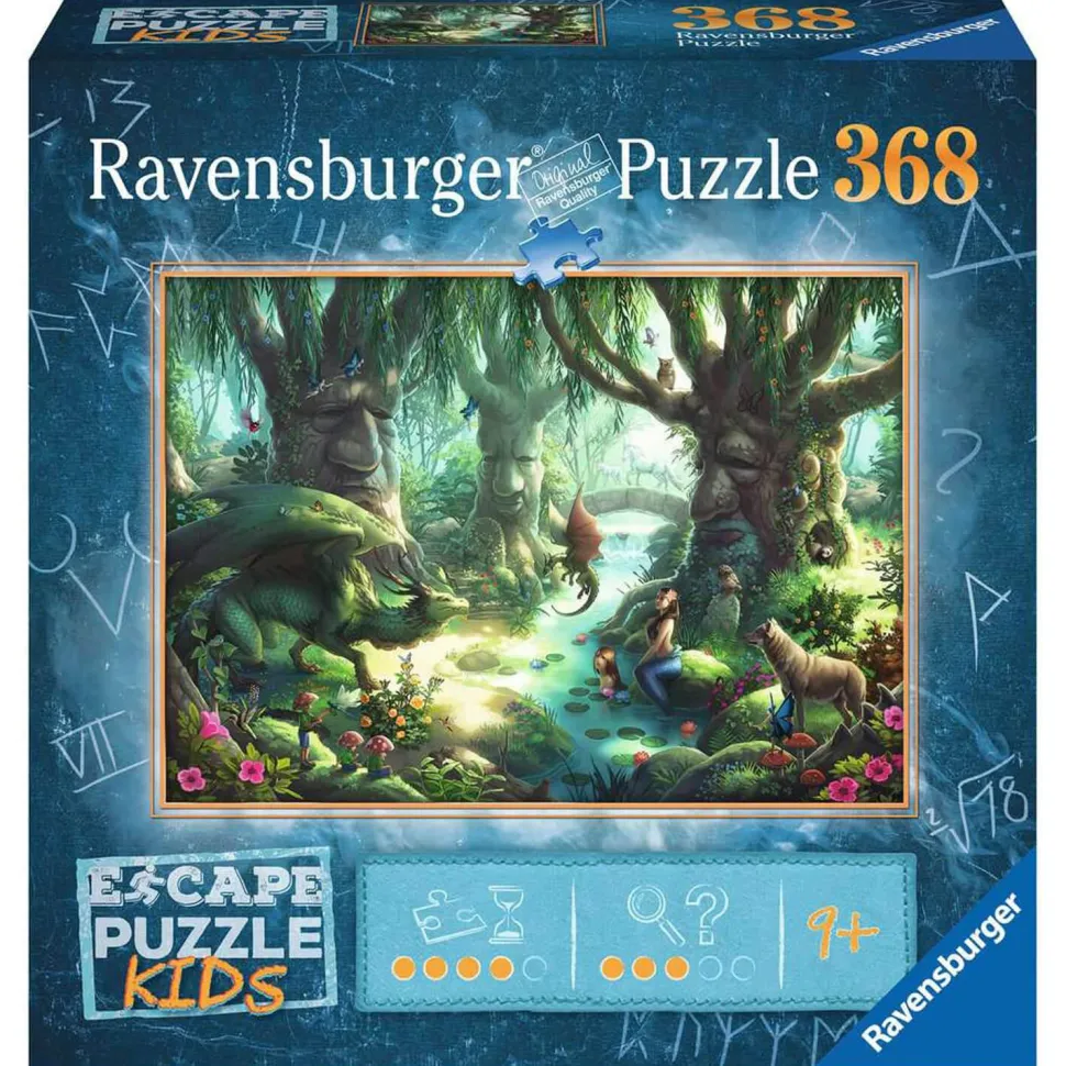 Escape puzzle Kids 368 pièces : La forêt magique - Ravensburger