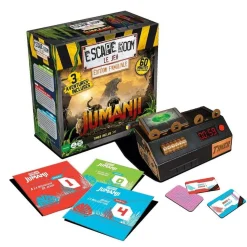 Escape Room le jeu- Edition familiale : Jumanji - Coffret 3 aventures - Riviera Games