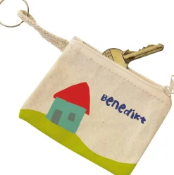 Etui de clé en coton nature - Eduplay