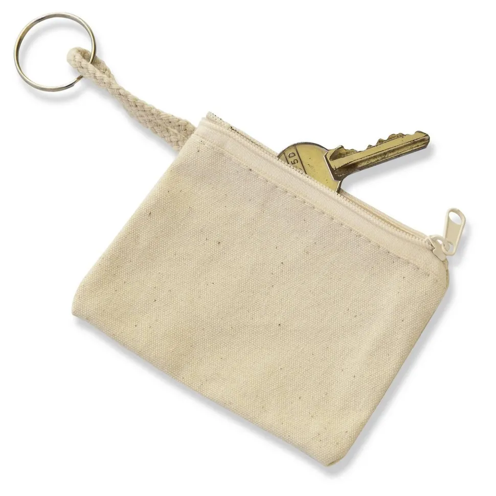 Etui de clé en coton nature - Eduplay