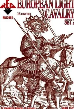 European light cavalry,16th century,set2 - 1:72e - Red Box - Red Box