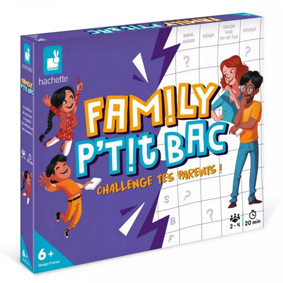 Family P'tit Bac - Challenge tes parents - Janod
