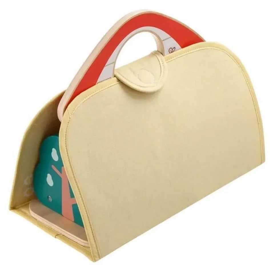 Ferme transportable en bois et tissus - Hape