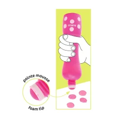 FEUTRES : Marqueurs gros pois Neon (4 marqueurs) - Djeco