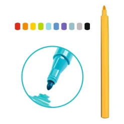 FEUTRES ET MARQUEURS Arc-en-ciel - Djeco