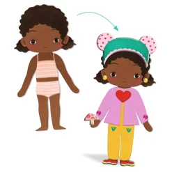 Feutrine Personnages à Habiller : S’habiller de douceur - Djeco