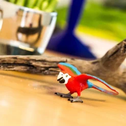 Figurine Ara Ailes Vertes - Safari Ltd