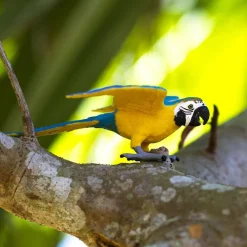 Figurine Ara bleu + or - Safari Ltd