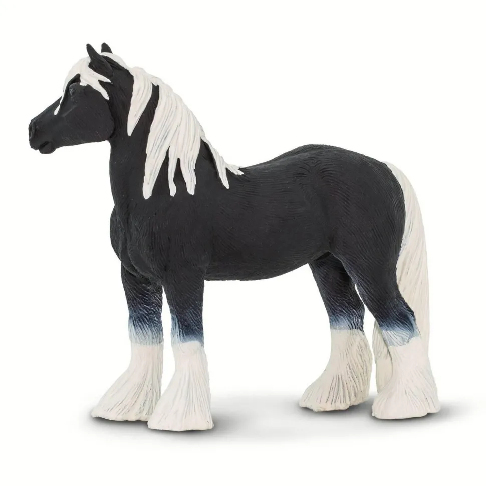 Figurine Cheval Gypsy Vanner - Safari Ltd