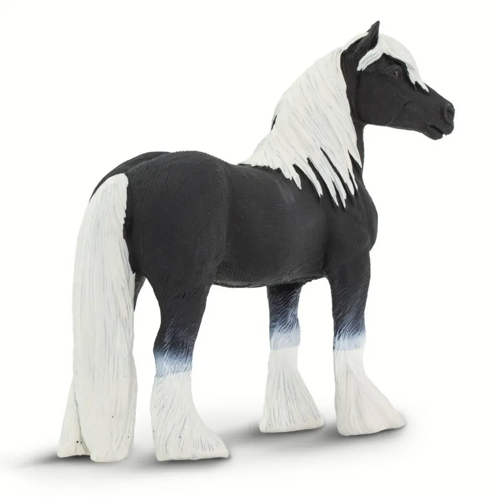 Figurine Cheval Gypsy Vanner - Safari Ltd