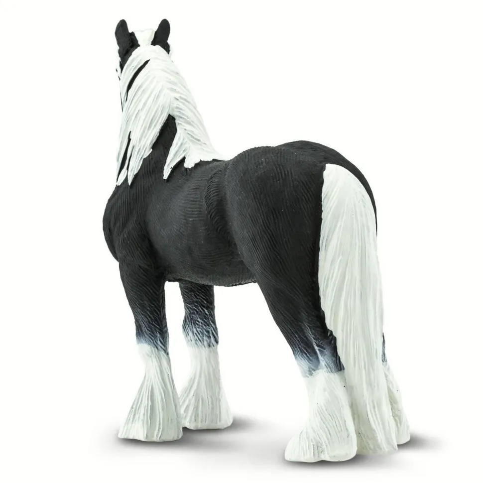 Figurine Cheval Gypsy Vanner - Safari Ltd