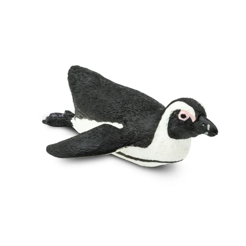 Figurine Pingouin Sud-Africain couché - Safari Ltd