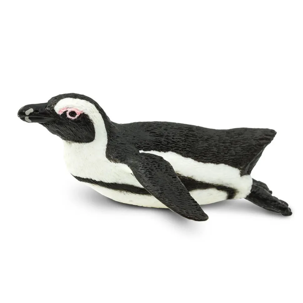 Figurine Pingouin Sud-Africain couché - Safari Ltd