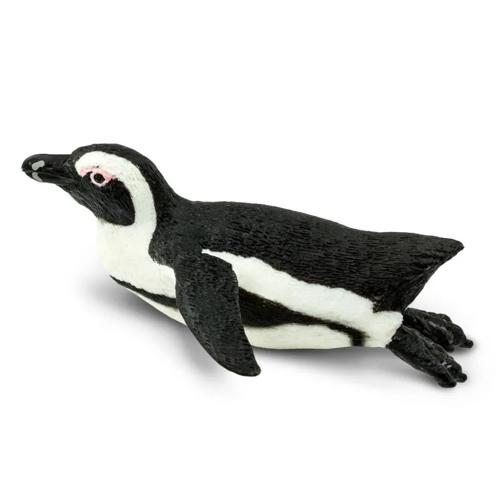Figurine Pingouin Sud-Africain couché - Safari Ltd