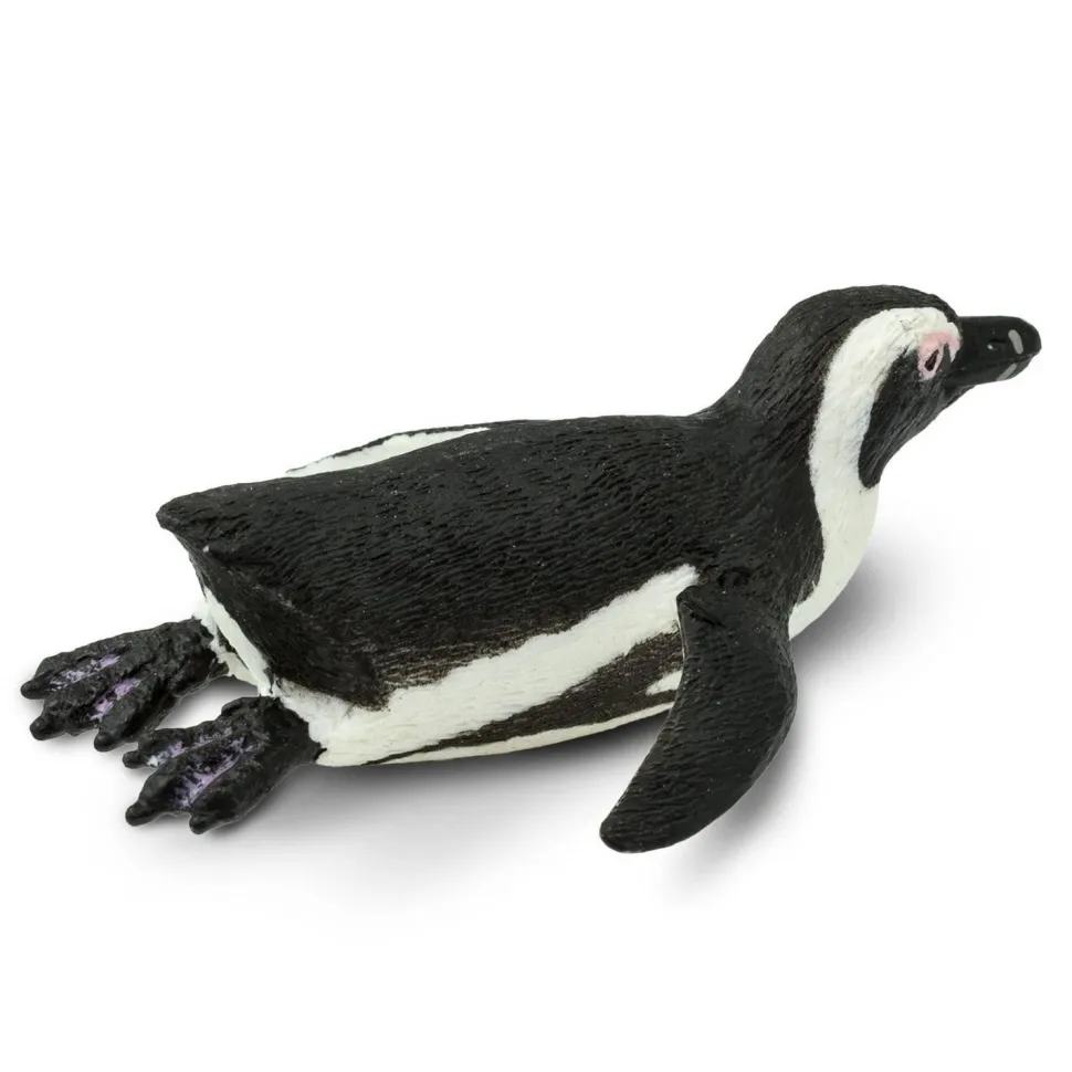 Figurine Pingouin Sud-Africain couché - Safari Ltd