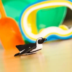 Figurine Pingouin Sud-Africain couché - Safari Ltd