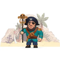 Figurine arty toys - Les pirates : Ze Piratous - Djeco