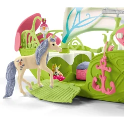 Figurine Bayala : Bateau fleuri magique de Sera - Schleich