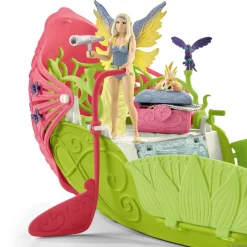Figurine Bayala : Bateau fleuri magique de Sera - Schleich