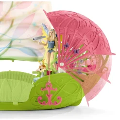 Figurine Bayala : Bateau fleuri magique de Sera - Schleich