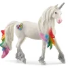 Figurine Bayala : Licorne arc-en-ciel, mâle - Schleich