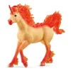 Figurine Bayala : Étalon Licorne de Feu Elementa - Schleich