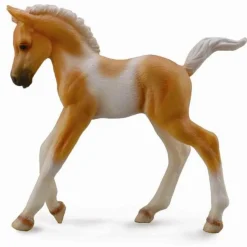 Figurine Cheval : Poulain Pinto Walking - Figurines Collecta