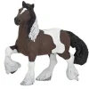 Figurine Cheval Cob irlandais bai - Papo