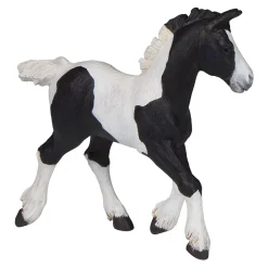 Figurine Cheval Cob Noir : Poulain - Papo